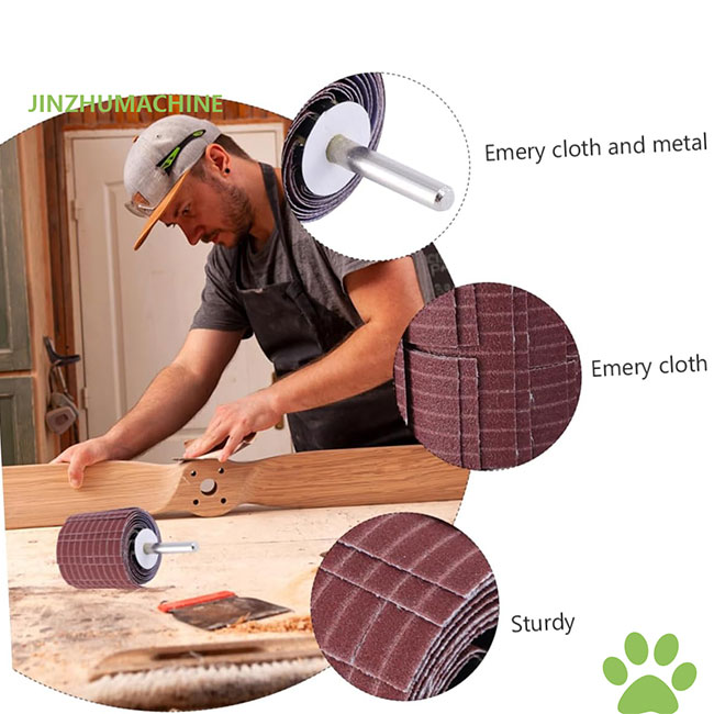 磨き用品 耐久性 フラップホイール エメラリー布 250*50mm グリット 240 磨き用ワイヤ フラップホイール 磨き用 磨き用 8