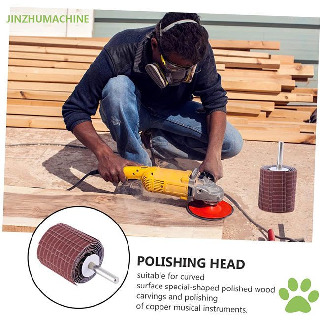 磨き用品 耐久性 フラップホイール エメラリー布 250*50mm グリット 240 磨き用ワイヤ フラップホイール 磨き用 磨き用 11