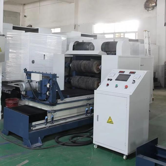 8k ミラーヘアライン ワイヤ描画 仕上げ 表面仕上げのための自動金属パイプ /チューブスクエア /ラウンドポーリングマシン 8