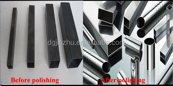 8k ミラーヘアライン ワイヤ描画 仕上げ 表面仕上げのための自動金属パイプ /チューブスクエア /ラウンドポーリングマシン 10