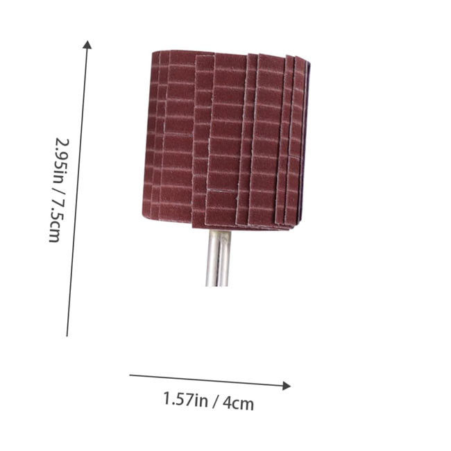 磨き用品 耐久性 フラップホイール エメラリー布 250*50mm グリット 240 磨き用ワイヤ フラップホイール 磨き用 磨き用