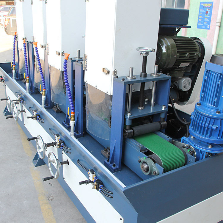 150mm 2 磨きコンベヤータイプ 水引き機 ベルト磨き機 水砂処理機